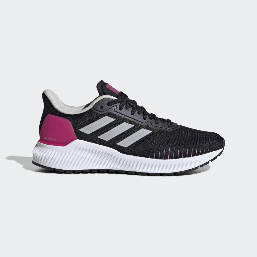 Adidas Women's Solar Ride Walking Shoes Black/Grey Ireland EF1444